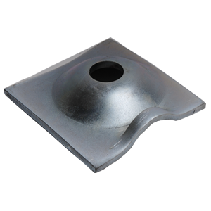 Domed plate 150X150X8