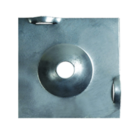 Domed plate 200X200X4