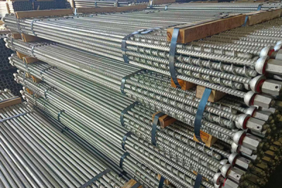 Perno de anclaje de resorte para minería