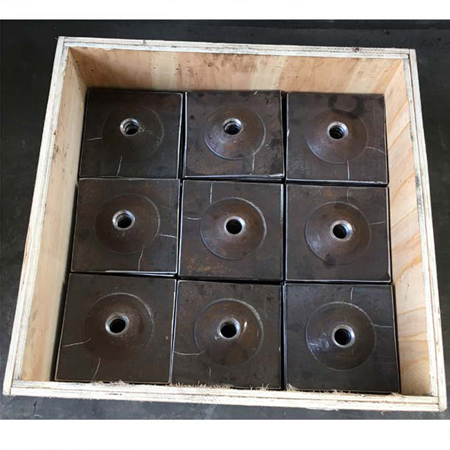 Domed plate 150X150X6