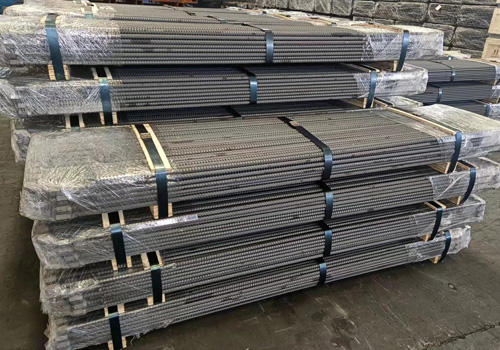 Barre d'armature en acier