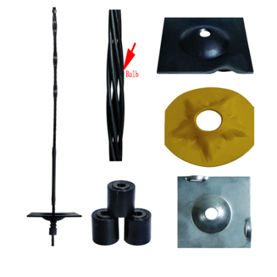 Perno de cable abultado de 15,2 mm